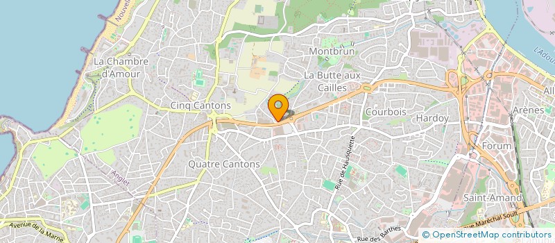 localisation de l'entreprise SARL DU LEVANT  ANGLET