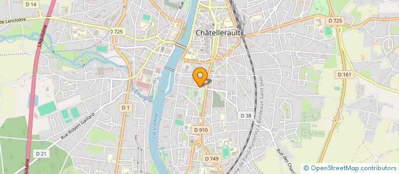 localisation de l'entreprise SARL DU MAIL à CHATELLERAULT
