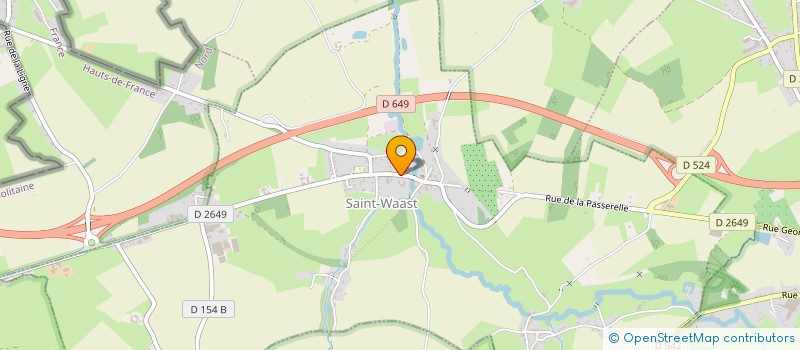 localisation de l'entreprise SARL DU MANOIR DE LA VALLEE à SAINT-WAAST