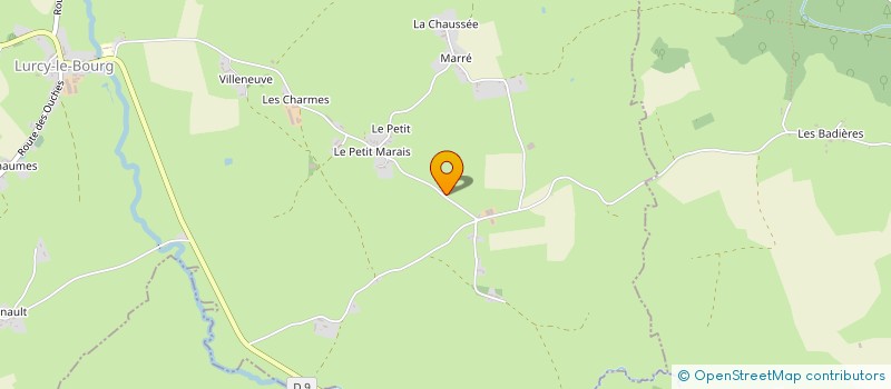 localisation de l'entreprise SARL DU MARAIS à LURCY-LE-BOURG