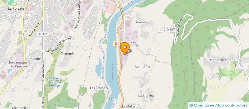 localisation de l'entreprise SARL DU MARAIS à VIRIGNIN