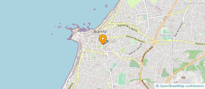 localisation de l'entreprise SARL DU MARAIS à BIARRITZ