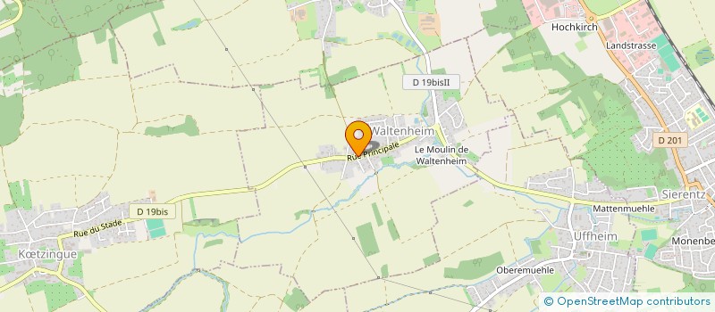 localisation de l'entreprise SARL DU MARRONNIER  KTZINGUE