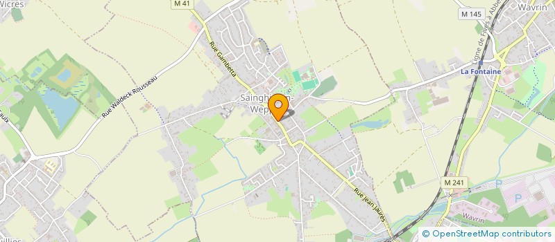 localisation de l'entreprise SARL DU MARTINCAMP  SAINGHIN-EN-WEPPES