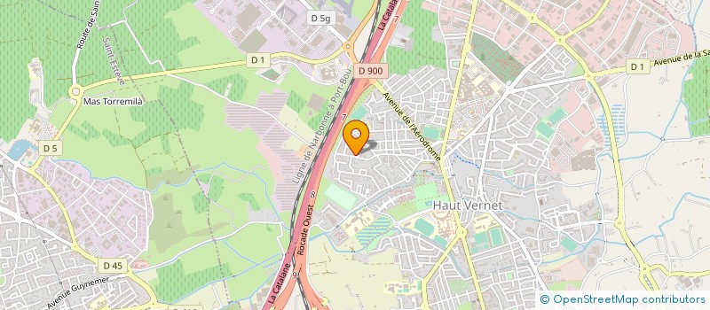 localisation de l'entreprise SARL DU MAS HERNANDEZ  PERPIGNAN