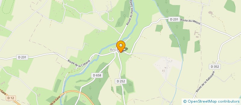 localisation de l'entreprise SARL DU MESNIL à LA FERTE-EN-OUCHE
