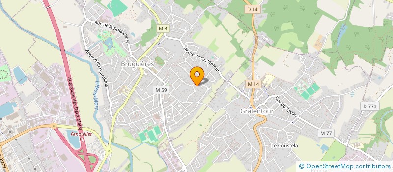 localisation de l'entreprise SARL DU MOULIN  BRUGUIERES