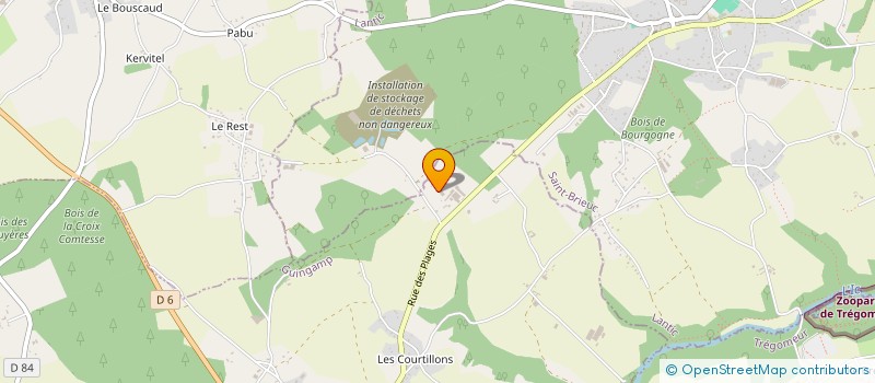 localisation de l'entreprise SARL DU MOULIN A VENT à PLELO