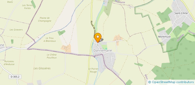 localisation de l'entreprise SARL DU MOULIN DE DANNEMARIE  DANNEMARIE