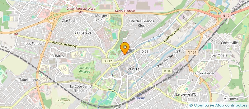 localisation de l'entreprise SARL DU MOULIN DE LA PROMENADE à DREUX