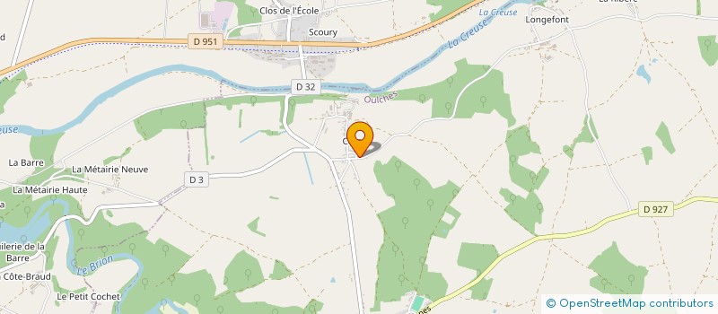 localisation de l'entreprise SARL DU MOULIN LONGEFONT à OULCHES