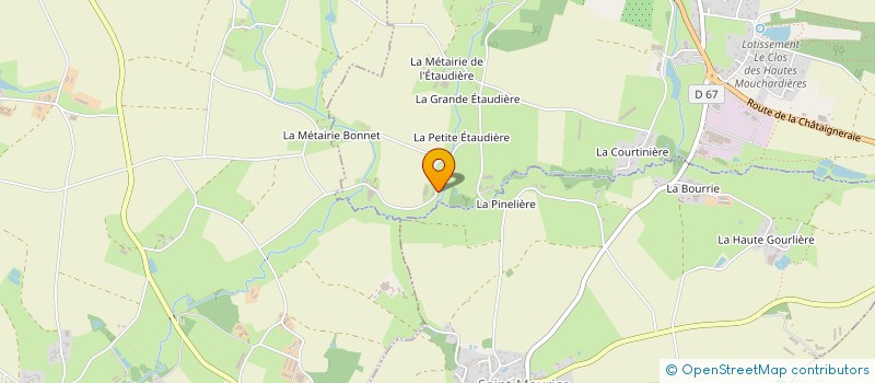 localisation de l'entreprise SARL DU MOULIN MIGNE  CHEFFOIS