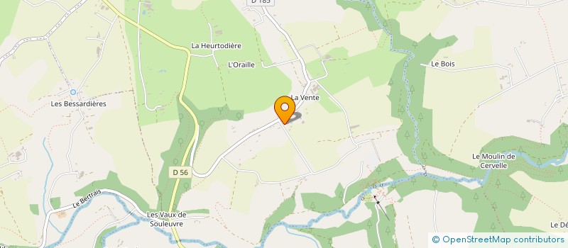 localisation de l'entreprise SARL DU NEUBOURG  SOULEUVRE EN BOCAGE