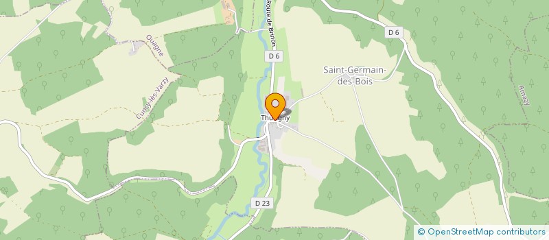 localisation de l'entreprise SARL DU NEZIR à ST-GERMAIN-DES-BOIS