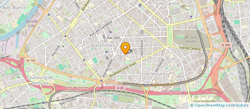 localisation de l'entreprise SARL DU NORD à LILLE