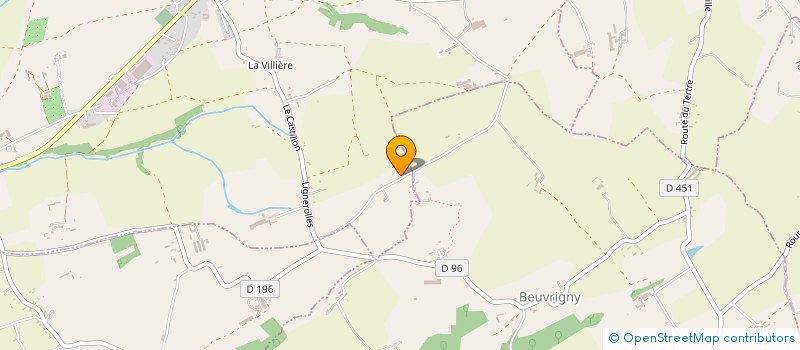 localisation de l'entreprise SARL DU O TRAVAUX  DOMJEAN