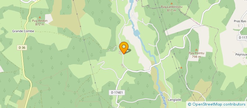 localisation de l'entreprise SARL DU PALLACOEUR  SAINT-SETIERS