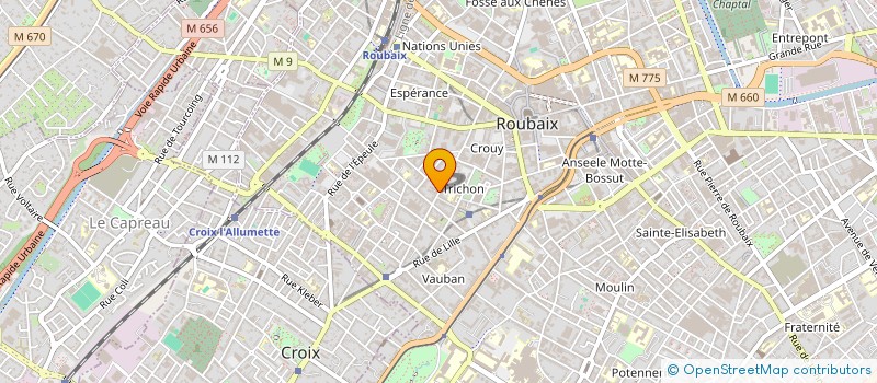 localisation de l'entreprise SARL DU PARC  ROUBAIX