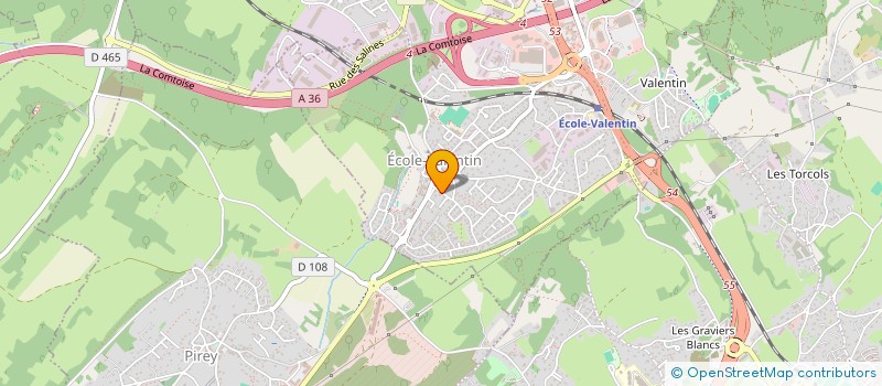 localisation de l'entreprise SARL DU PARC à ECOLE-VALENTIN