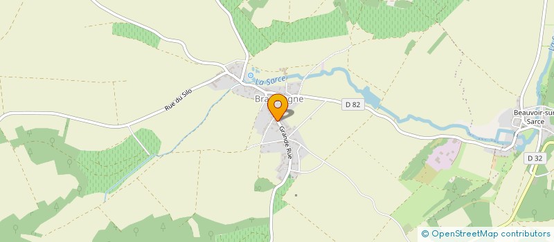 localisation de l'entreprise SARL DU PATY D'ARRELLES  ARRELLES