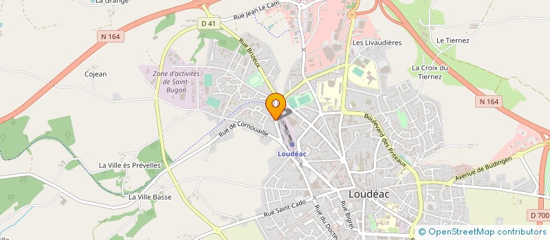 localisation de l'entreprise SARL DU PIERRE LOTI à LOUDEAC