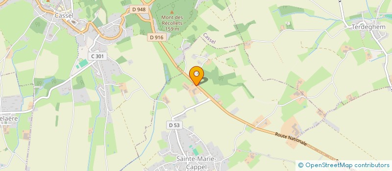 localisation de l'entreprise SARL DU PLEIN AIR à SAINTE-MARIE-CAPPEL