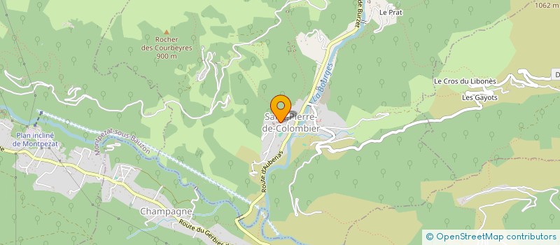 localisation de l'entreprise SARL DU PONT à BURZET