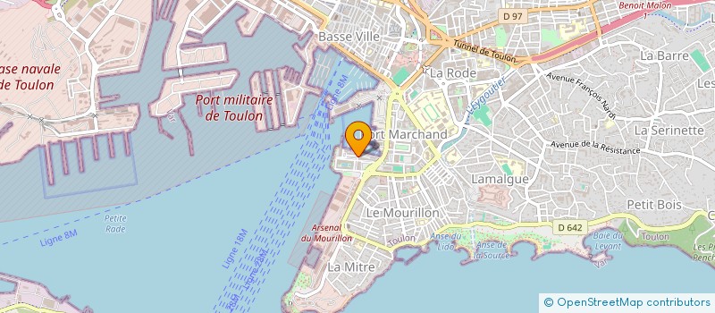 localisation de l'entreprise SARL DU PORT à TOULON