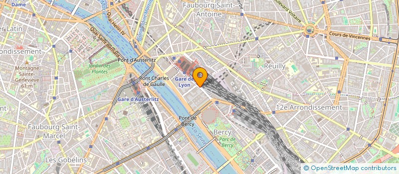 localisation de l'entreprise SARL DU PORT THE CHARLESTON  PARIS