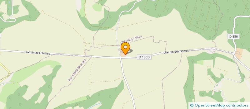 localisation de l'entreprise SARL DU POTEAU D'AILLES  PAISSY