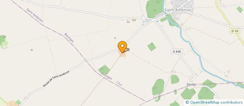 localisation de l'entreprise SARL DU PRASLIN  SAINT-AMBROIX