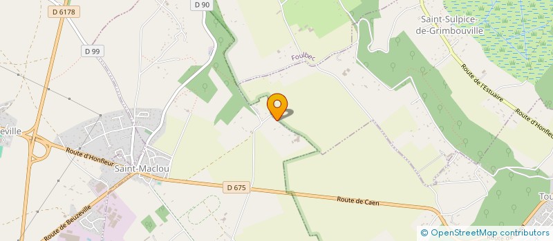 localisation de l'entreprise SARL DU PRE AU LAIT  SAINT-MACLOU