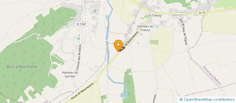 localisation de l'entreprise SARL DU PRE BOUVIER  PENOL