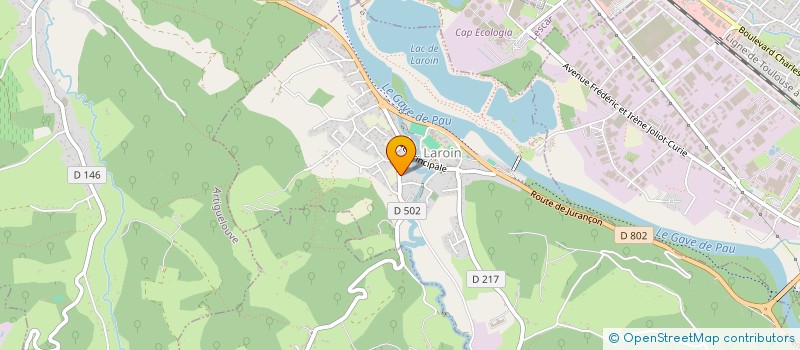 localisation de l'entreprise SARL DU PRE VERT à LAROIN