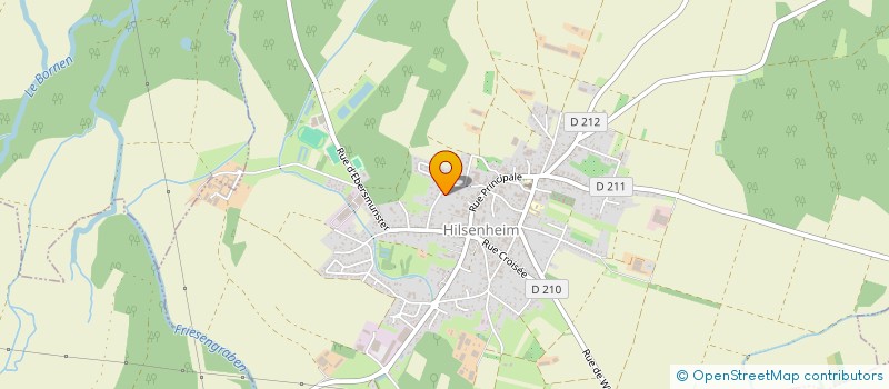 localisation de l'entreprise SARL DU RIED  HILSENHEIM