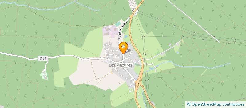 localisation de l'entreprise SARL DU RO.MET à LES MAZURES