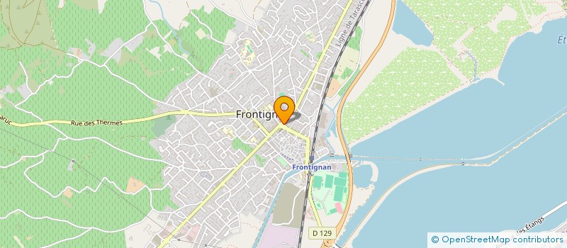 localisation de l'entreprise SARL DU ROND POINT à FRONTIGNAN