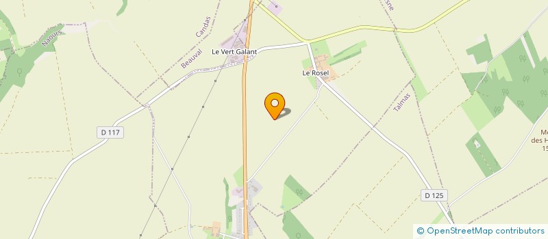 localisation de l'entreprise SARL DU ROSEL à LA VICOGNE