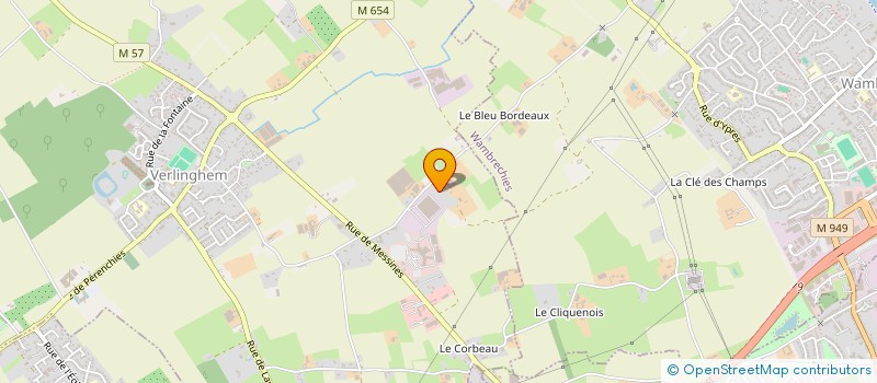 localisation de l'entreprise SARL DU SAPIN ROUGE  VERLINGHEM