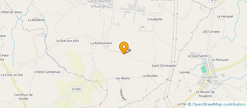 localisation de l'entreprise SARL DU SOLEIL  SAINT-MARTIN-D'AUBIGNY