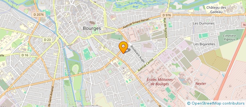 localisation de l'entreprise SARL DU TAS DE CAILLOUX  BOURGES