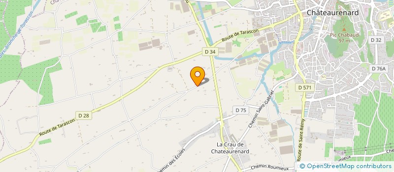 localisation de l'entreprise SARL DU TILLEUL à CHATEAURENARD