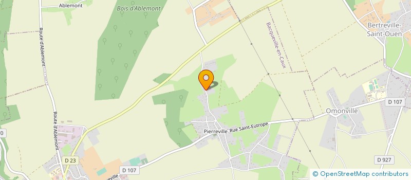 localisation de l'entreprise SARL DU TILLEUL à BACQUEVILLE-EN-CAUX