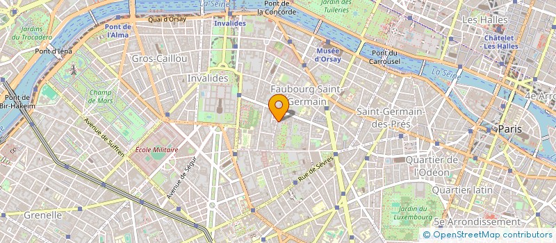 localisation de l'entreprise SARL DU TREGOR  PARIS