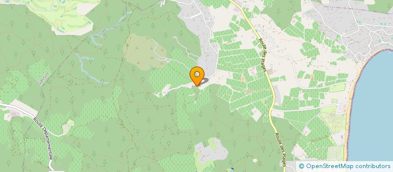 localisation de l'entreprise SARL DU VAL DE RIANS  RAMATUELLE