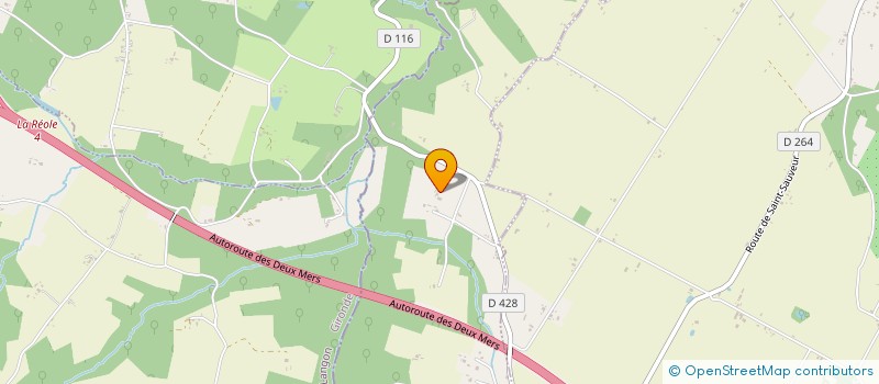 localisation de l'entreprise SARL DU VALLON D'EN BAS  SAINT-SAUVEUR-DE-MEILHAN