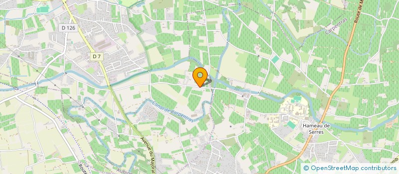 localisation de l'entreprise SARL DU VALLON EN PROVENCE  AUBIGNAN