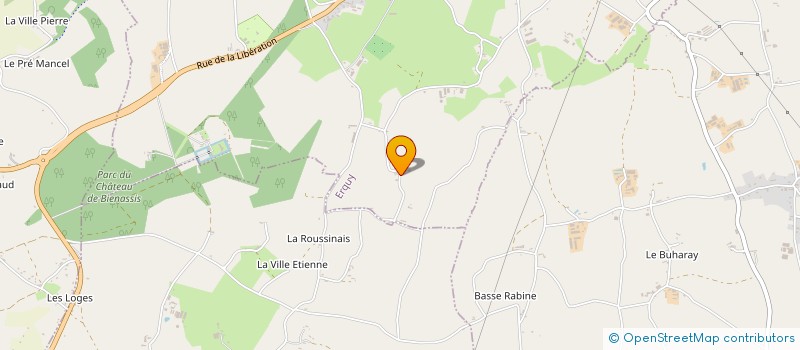 localisation de l'entreprise SARL DU VERGER  ERQUY