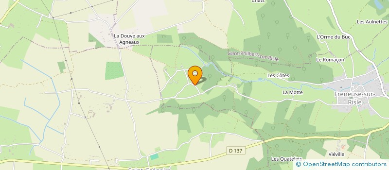 localisation de l'entreprise SARL DU VIEVRE  FRENEUSE-SUR-RISLE