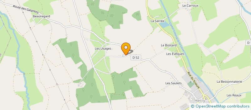 localisation de l'entreprise SARL DU VILLEMONT à SEVRY